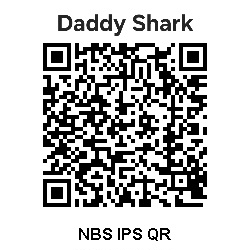 Daddy Shark NBS IPS QR kod za plaćanje